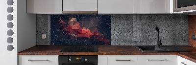 Crédence en verre avec motif Fond abstrait