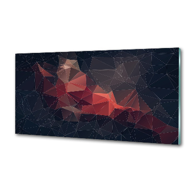 Crédence en verre avec motif Fond abstrait