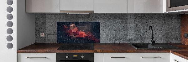 Crédence en verre avec motif Fond abstrait