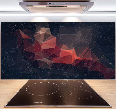 Crédence en verre avec motif Fond abstrait