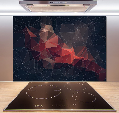 Crédence en verre avec motif Fond abstrait