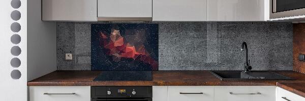 Crédence en verre avec motif Fond abstrait