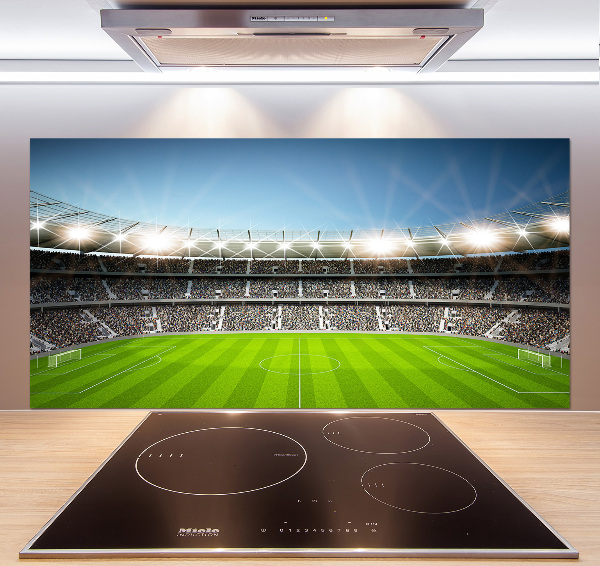Crédence en verre cuisine Stade