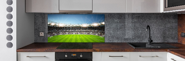 Crédence en verre cuisine Stade