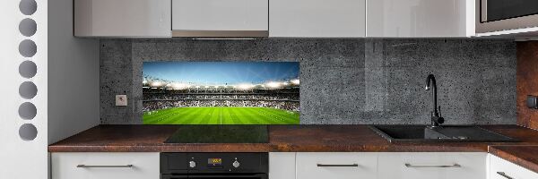 Crédence en verre cuisine Stade