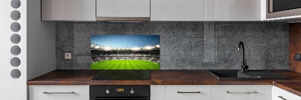 Crédence en verre cuisine Stade