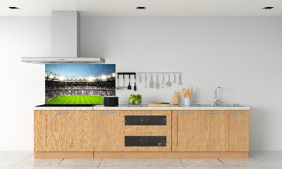 Crédence en verre cuisine Stade