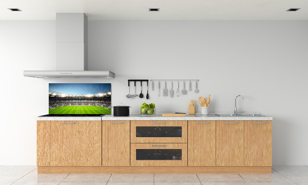Crédence en verre cuisine Stade