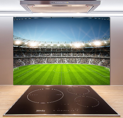Crédence en verre cuisine Stade