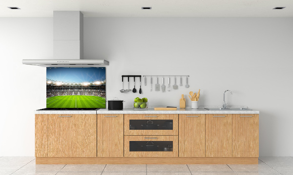 Crédence en verre cuisine Stade