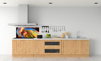 Panneaux muraux cuisine Abstraction