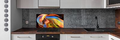 Panneaux muraux cuisine Abstraction