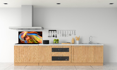 Panneaux muraux cuisine Abstraction