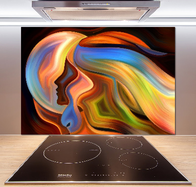 Panneaux muraux cuisine Abstraction
