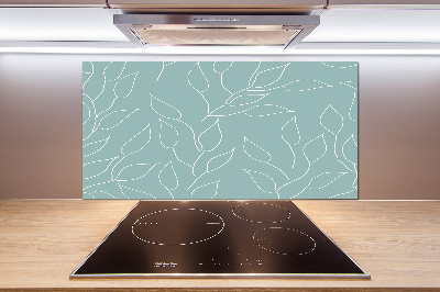Panneau pour cuisine Motif de feuilles