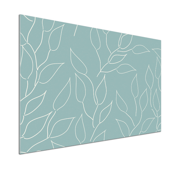 Panneau pour cuisine Motif de feuilles