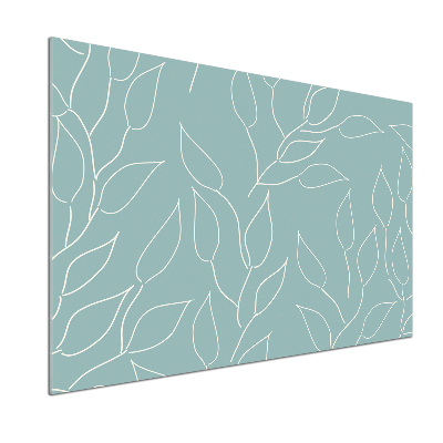 Panneau pour cuisine Motif de feuilles