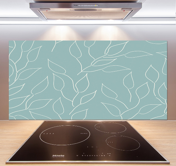 Panneau pour cuisine Motif de feuilles