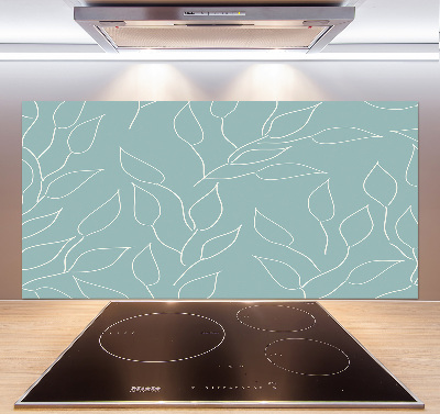 Panneau pour cuisine Motif de feuilles