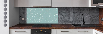 Panneau pour cuisine Motif de feuilles