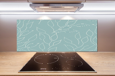 Panneau pour cuisine Motif de feuilles