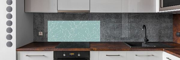 Panneau pour cuisine Motif de feuilles