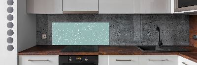 Panneau pour cuisine Motif de feuilles