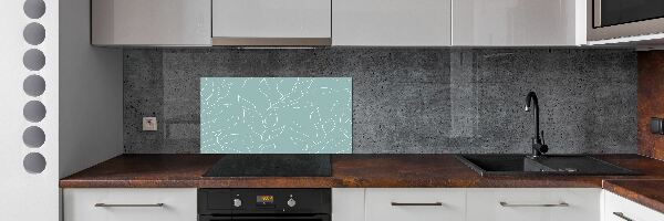 Panneau pour cuisine Motif de feuilles
