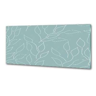 Panneau pour cuisine Motif de feuilles