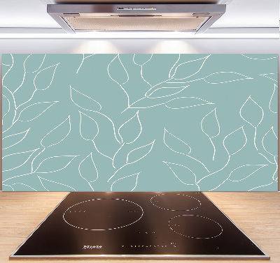 Panneau pour cuisine Motif de feuilles