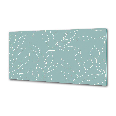 Panneau pour cuisine Motif de feuilles