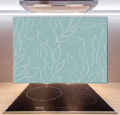 Panneau pour cuisine Motif de feuilles