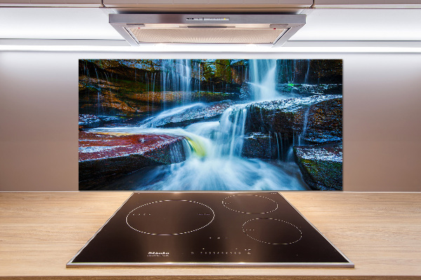 Panneaux muraux cuisine Chute d'eau tropicale