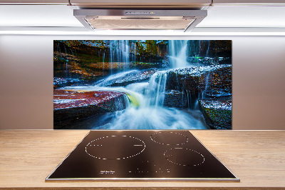 Panneaux muraux cuisine Chute d'eau tropicale