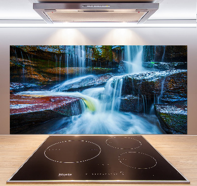 Panneaux muraux cuisine Chute d'eau tropicale
