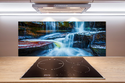 Panneaux muraux cuisine Chute d'eau tropicale