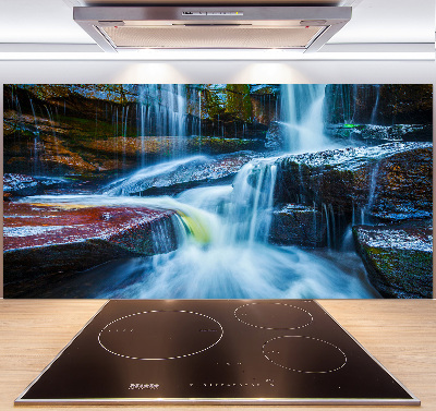 Panneaux muraux cuisine Chute d'eau tropicale
