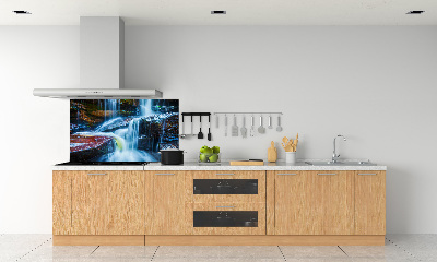 Panneaux muraux cuisine Chute d'eau tropicale