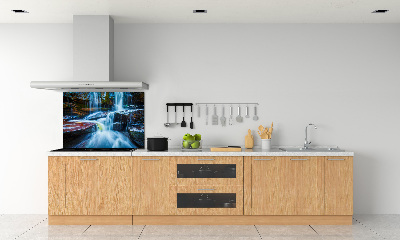Panneaux muraux cuisine Chute d'eau tropicale
