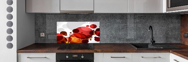 Panneau crédence cuisine Abstraction cercle