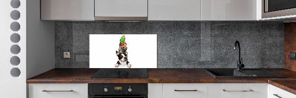 Crédence en verre trempé Groupe d'animaux