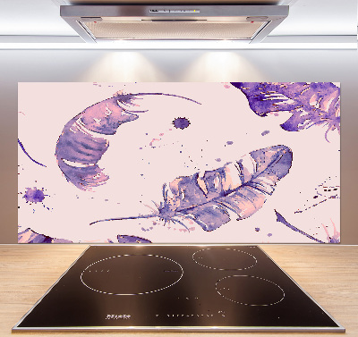 Panneau pour cuisine Plumes