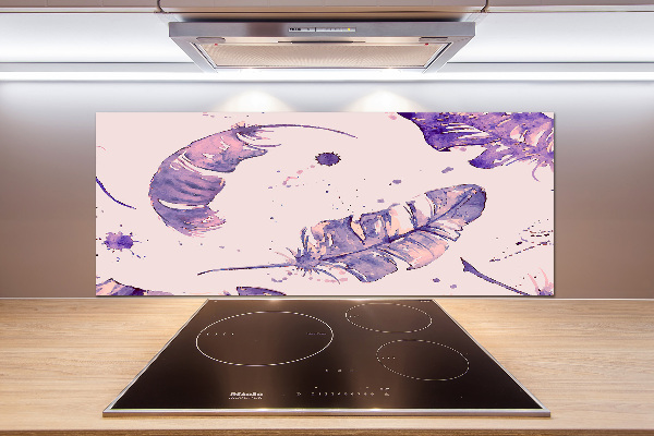 Panneau pour cuisine Plumes