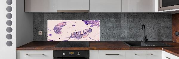 Panneau pour cuisine Plumes