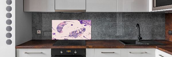 Panneau pour cuisine Plumes