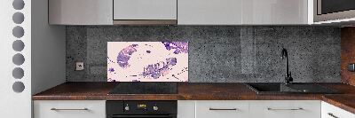 Panneau pour cuisine Plumes