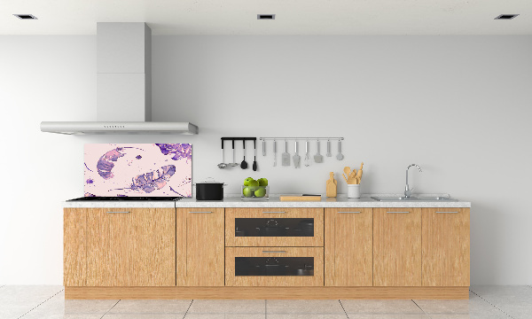 Panneau pour cuisine Plumes