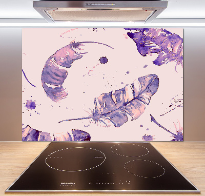 Panneau pour cuisine Plumes