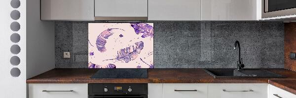 Panneau pour cuisine Plumes