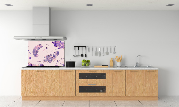 Panneau pour cuisine Plumes